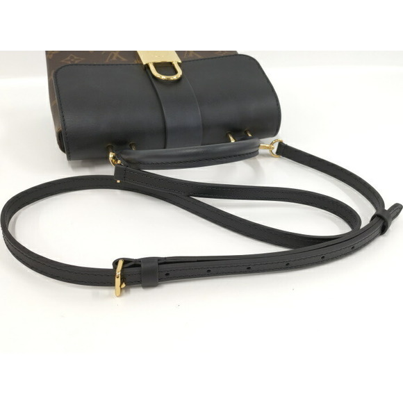 Louis Vuitton Monogram Locky BB Shoulder Bag Black - Picture 4 of 9